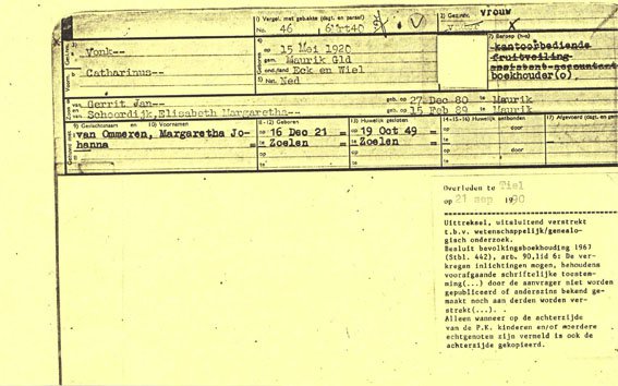 Catharinus Vonk GJzn