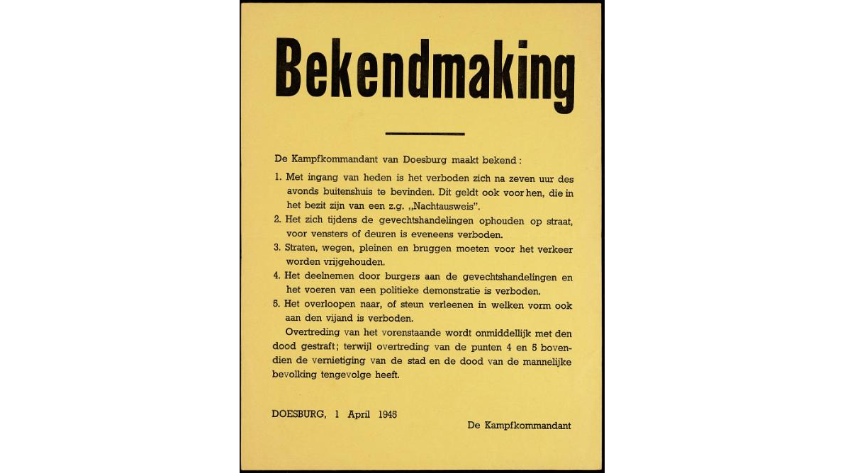 bekendmaking